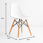 Silla Eames - Blanca 4