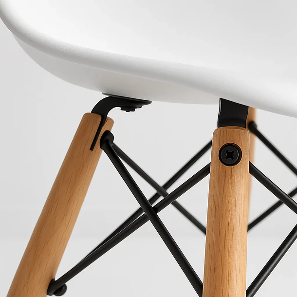 Silla Eames - Blanca 6