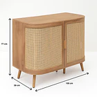 Cómoda Siena Rattan - Natural 4