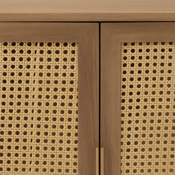Cómoda Siena Rattan - Natural 6