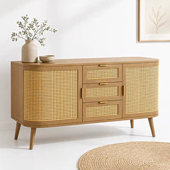 Rack de TV Siena Rattan - Natural