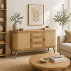Rack de TV Siena Rattan - Natural 3
