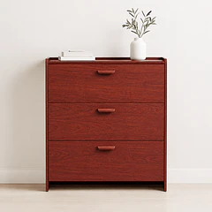 Zapatero wood 3 niveles