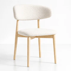 Silla Cloud Madera - Blanco
