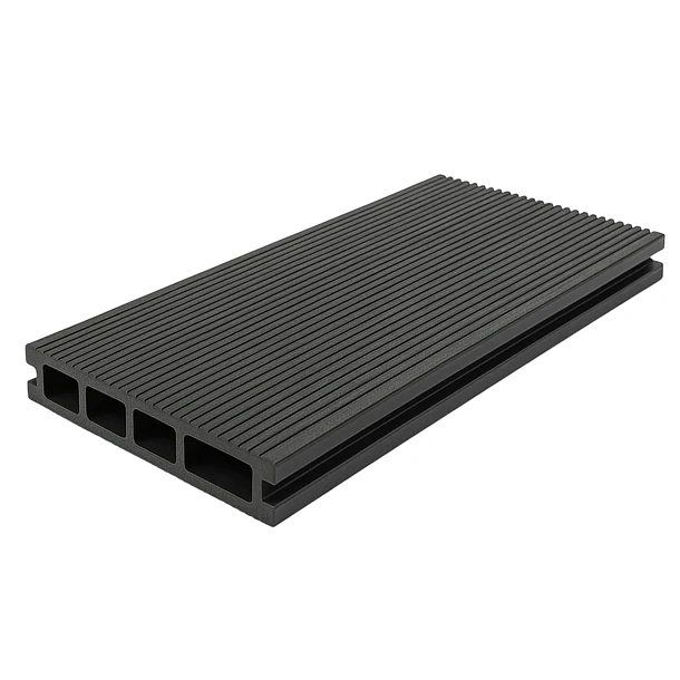 Pack de 5 Deck exterior WPC Color Gris Oscuro 1