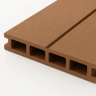 Pack de 5 Revestimientos Siding WPC exterior Color Madera Clara 6