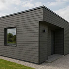 Pack de 5 Revestimientos Siding WPC exterior Color Madera Oscura 2