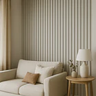 Pack de 16 Revestimientos Siding WPC interior color Blanco 3