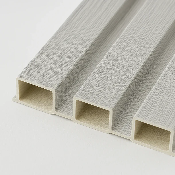 Pack de 16 Revestimientos Siding WPC interior color Blanco 6