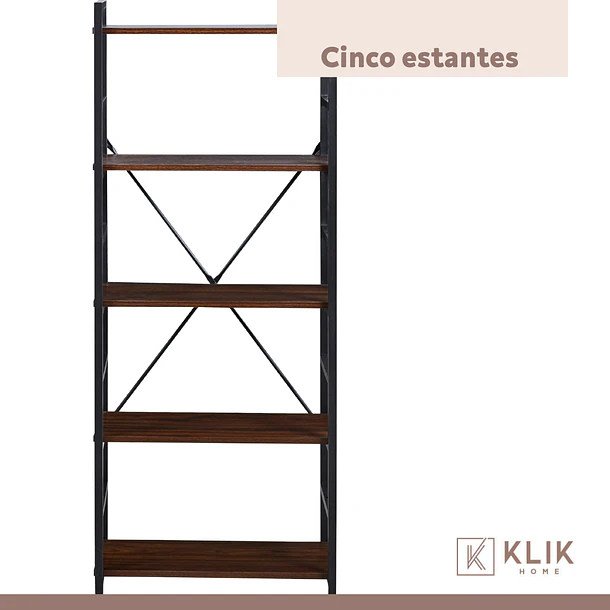 Estante Repisa Industrial 5 niveles 60x28x151 12