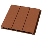 Pack de 5 Revestimientos Siding WPC exterior Color Madera 1