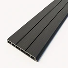 Pack de 5 Revestimientos Siding WPC exterior Color Gris Azulado 1