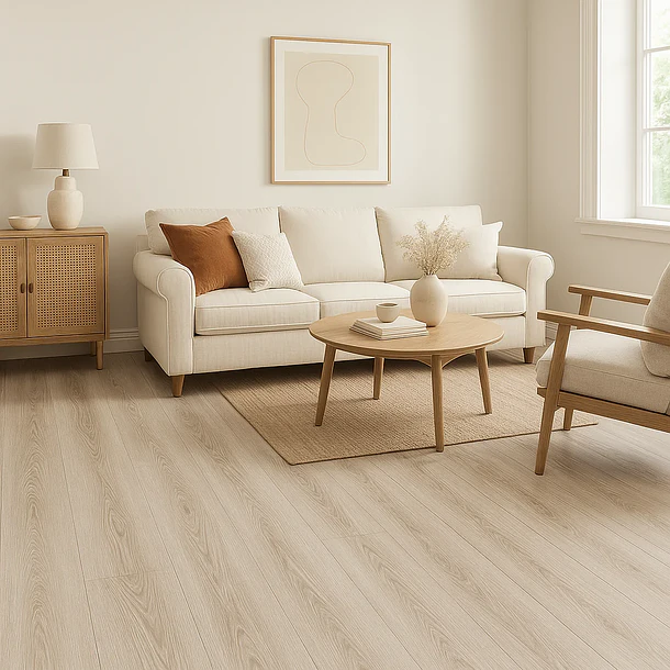 Pack de 12 Pisos Vinilico SPC Color Madera Gris 3