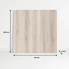 Pack de 12 Pisos Vinilico SPC Color Madera Gris 4