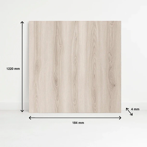 Pack de 12 Pisos Vinilico SPC Color Madera Gris 4