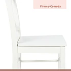Pack de 2 Sillas de Madera Simply Blanca 7