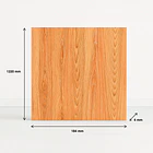 Pack de 12 Pisos Vinilico SPC Color Madera Clara 4