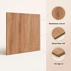 Pack de 12 Pisos Vinilico SPC Color Madera 5