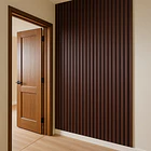Pack de 16 Revestimientos Siding WPC interior color Chocolate 2