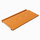 Pack de 5 Revestimientos Siding Plano WPC exterior Color Madera 1