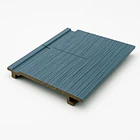 Pack de 5 Revestimientos Siding Plano WPC exterior Color Gris Azulado 1