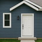 Pack de 5 Revestimientos Siding Plano WPC exterior Color Gris Azulado 2