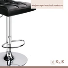 Pack de 2 Taburetes Ajustables Completos con Respaldos - Negro 6
