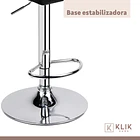 Pack de 2 Taburetes Ajustables Completos con Respaldos - Negro 7