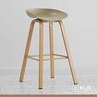 Pack de 4 Taburetes Nordic - Beige 2