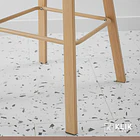 Pack de 4 Taburetes Nordic - Beige 5