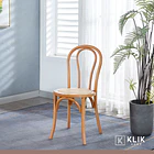 Pack 4 Sillas Amelia Vienna Madera Rattan - Natural 8