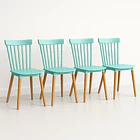 Pack de 4 Sillas Windsor Menta 1