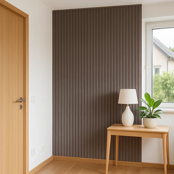 Pack de 16 Revestimientos Siding WPC interior color Gris 3