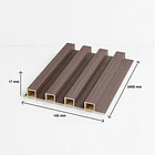 Pack de 16 Revestimientos Siding WPC interior color Gris 4