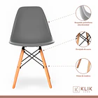 Pack de 4 Sillas Eames Grises 3