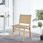 Pack de 2 Sillas de Comedor Danesa Elisa Wegner Madera con hilo de cuerda - Natural 2
