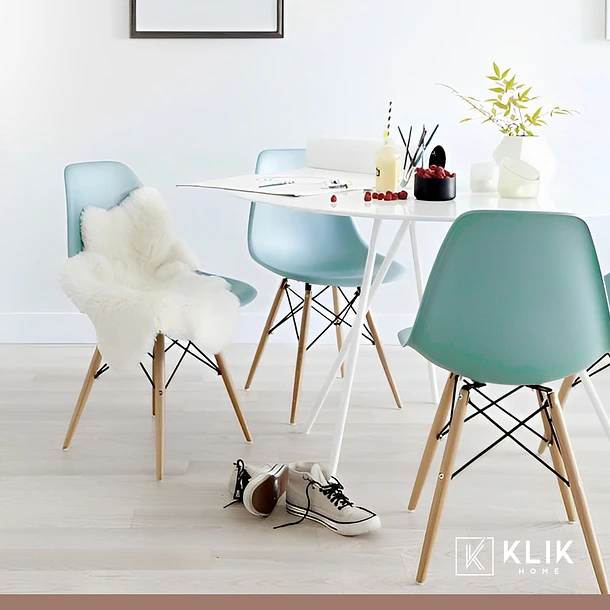 Pack de 4 Sillas Eames Menta 2
