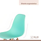 Pack de 4 Sillas Eames Menta 6