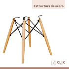 Pack de 4 Sillas Eames Menta 8