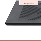 Mesa restaurant 80x80 Polipropileno + 4 Sillas Navy - Negra 7