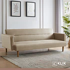 Futón Sofá Cama 3 cuerpos Sara - Lino Beige 4