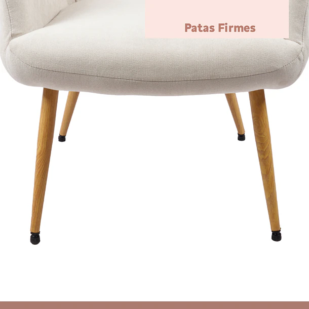 Poltrona Fabric Tipo Radar - Beige 13