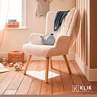 Poltrona Fabric Tipo Radar - Beige 16