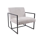 Poltrona Modern Fabric - Gris 1