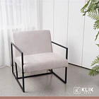 Poltrona Modern Fabric - Gris 4