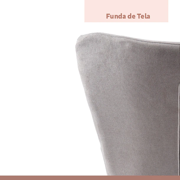 Poltrona Fabric Tipo Radar - Gris 10