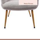 Poltrona Fabric Tipo Radar - Gris 13