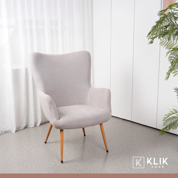 Poltrona Fabric Tipo Radar - Gris 15