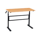 Escritorio de trabajo con altura regulable standing desk - Oak 1