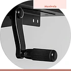 Escritorio de trabajo con altura regulable standing desk - Oak 10